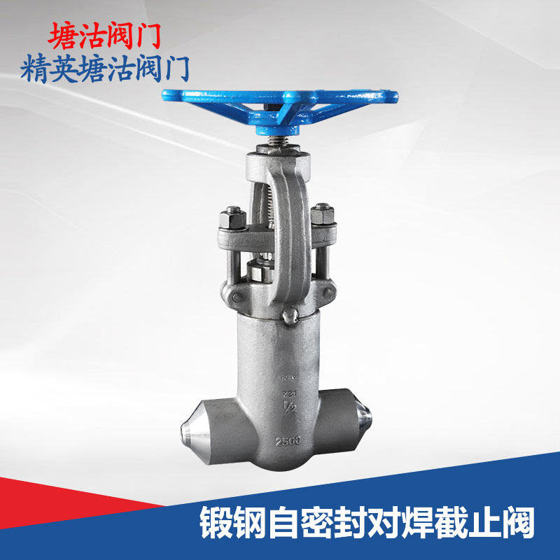 锻钢自密封对焊截止阀