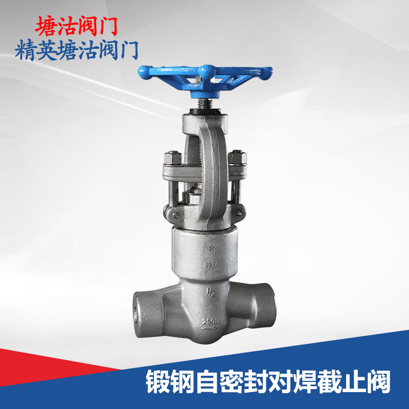 锻钢自密封对焊截止阀